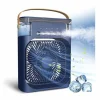 Water Air Cooler Fan with Humidifier | Brushless Motor | Premium Quality | Low Noise | USB Powered