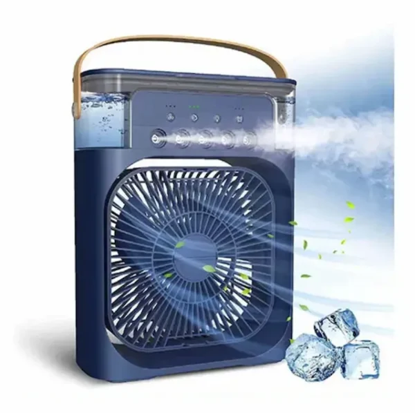 Water Air Cooler Fan with Humidifier | Brushless Motor | Premium Quality | Low Noise | USB Powered