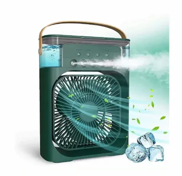 Water Air Cooler Fan with Humidifier | Brushless Motor | Premium Quality | Low Noise | USB Powered